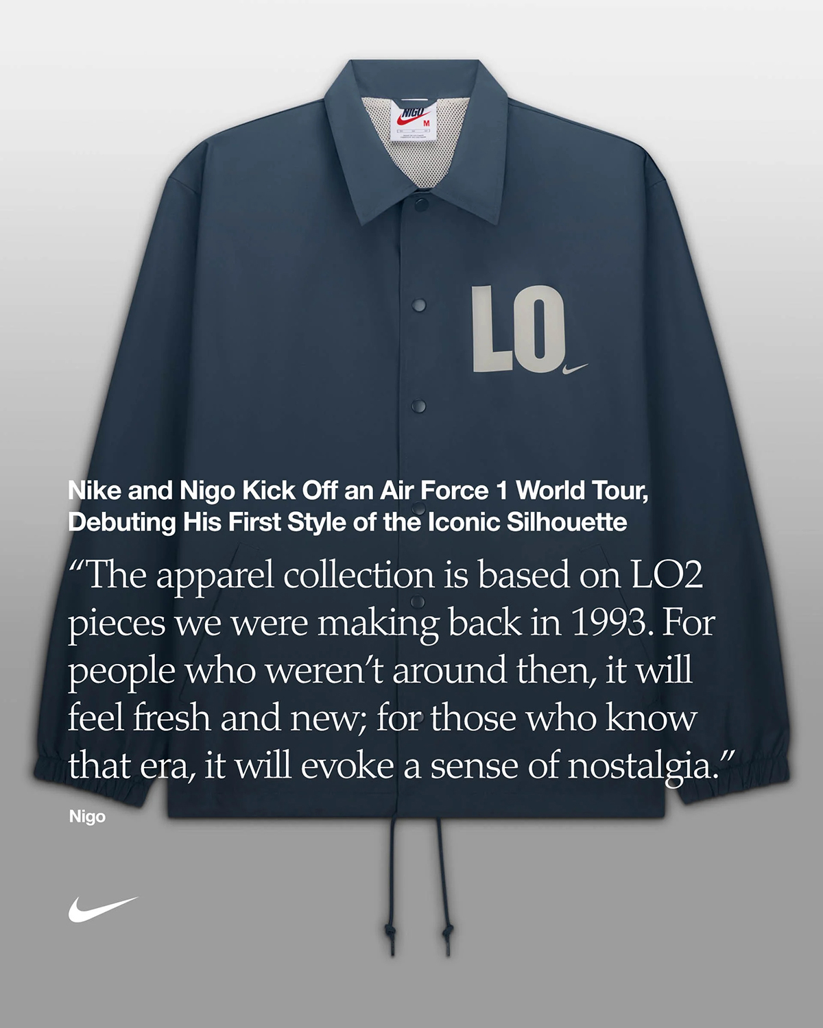 Nike x NIGO LO2 Air Force 1