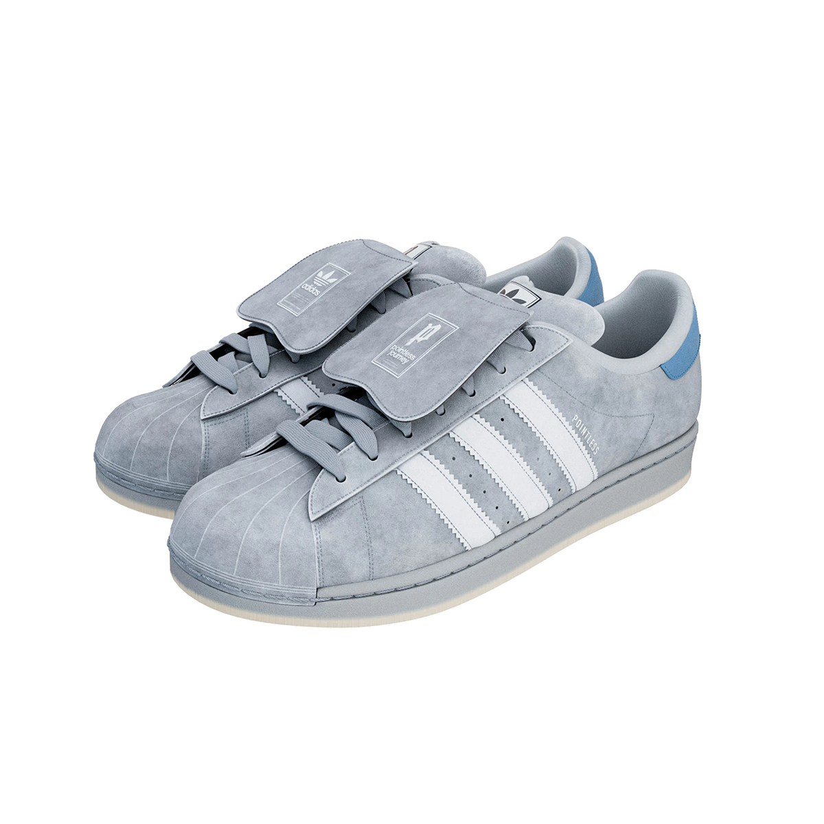 POINTLESS JOURNEY x atmos x adidas Originals SUPERSTAR II atmos DAIKI TSUNETA POINTLESS JOURNEY