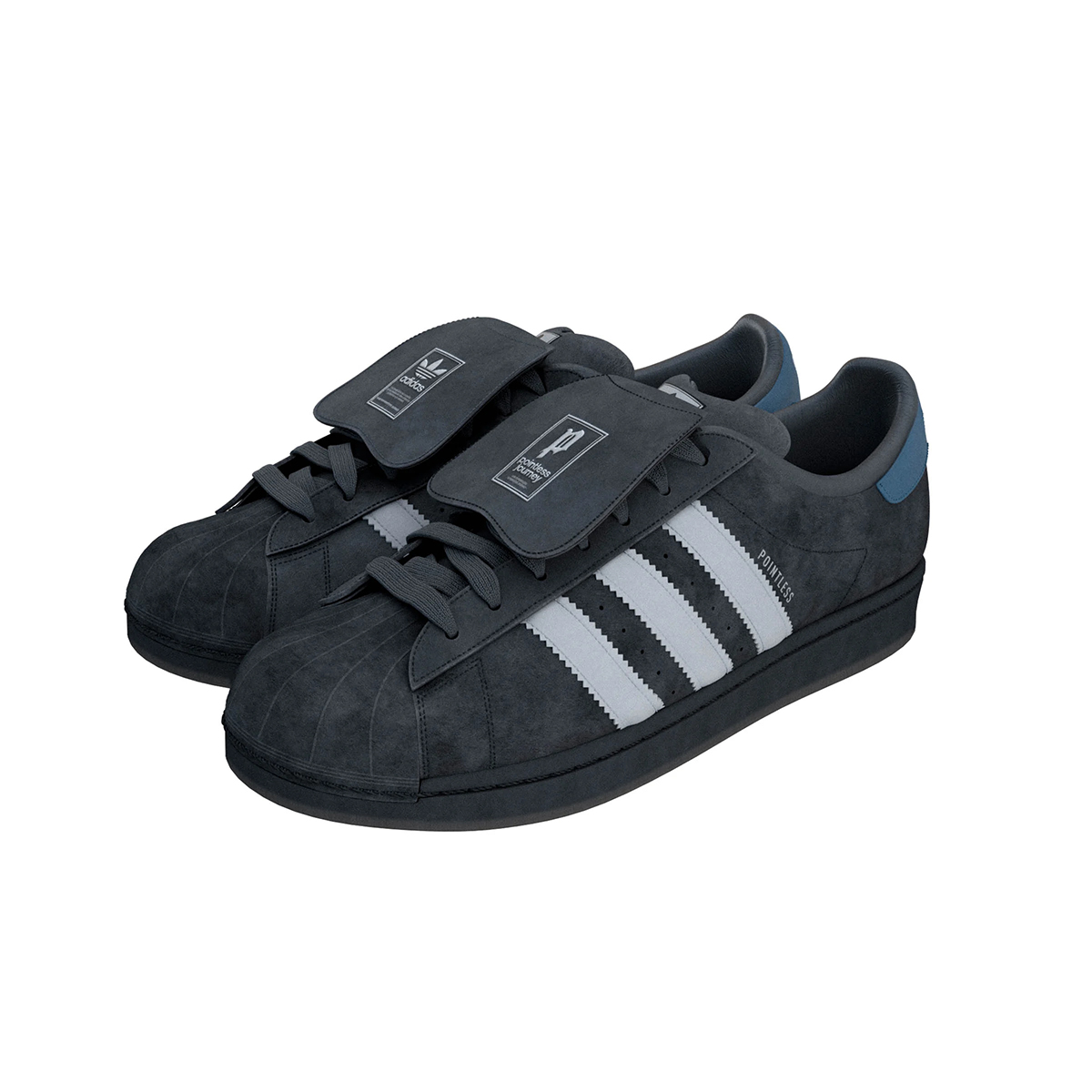 POINTLESS JOURNEY x atmos x adidas Originals SUPERSTAR II atmos DAIKI TSUNETA POINTLESS JOURNEY