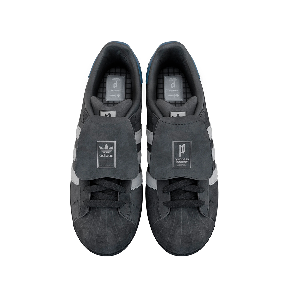 POINTLESS JOURNEY x atmos x adidas Originals SUPERSTAR II atmos DAIKI TSUNETA POINTLESS JOURNEY