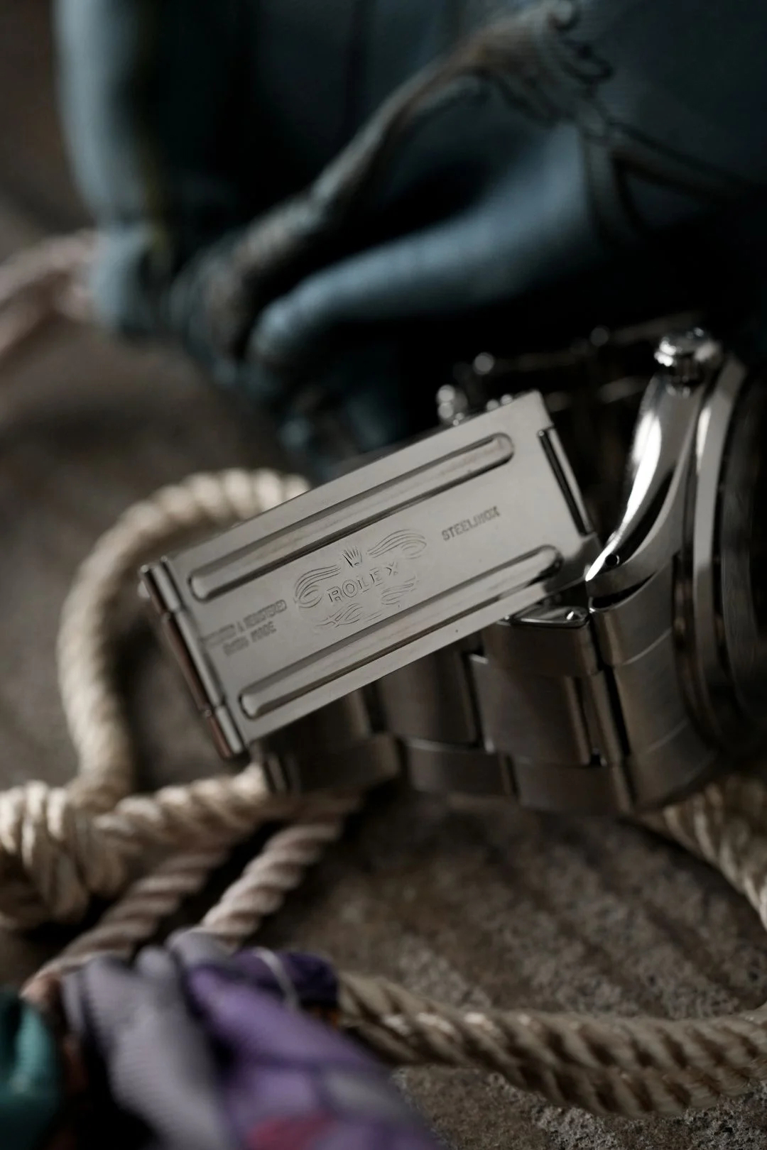 1958 Rolex Explorer I Oyster Perpetual Super Precision Ref.5504MM Circle Gilt Dial