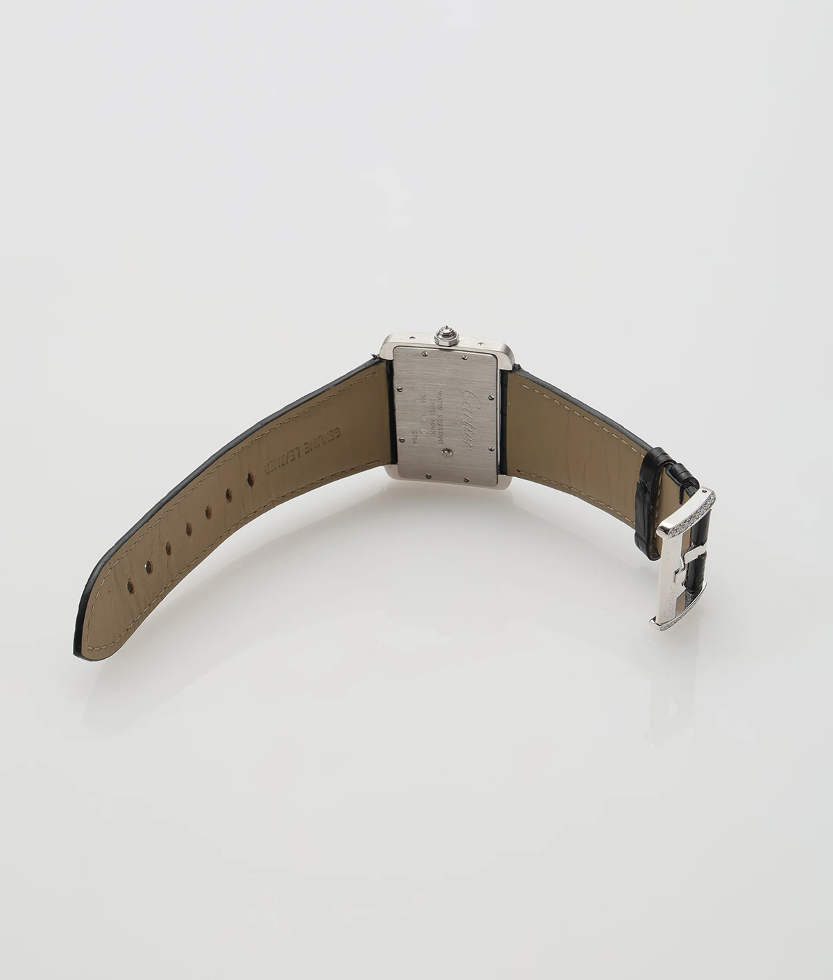 2000's Cartier Tank Divan Dual Time LM