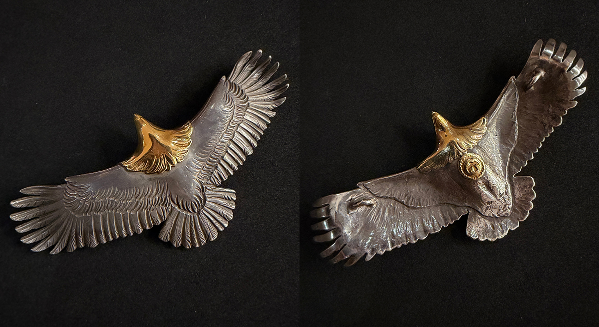 goro's 大イーグル 特注 Silver 18k Yellow Gold