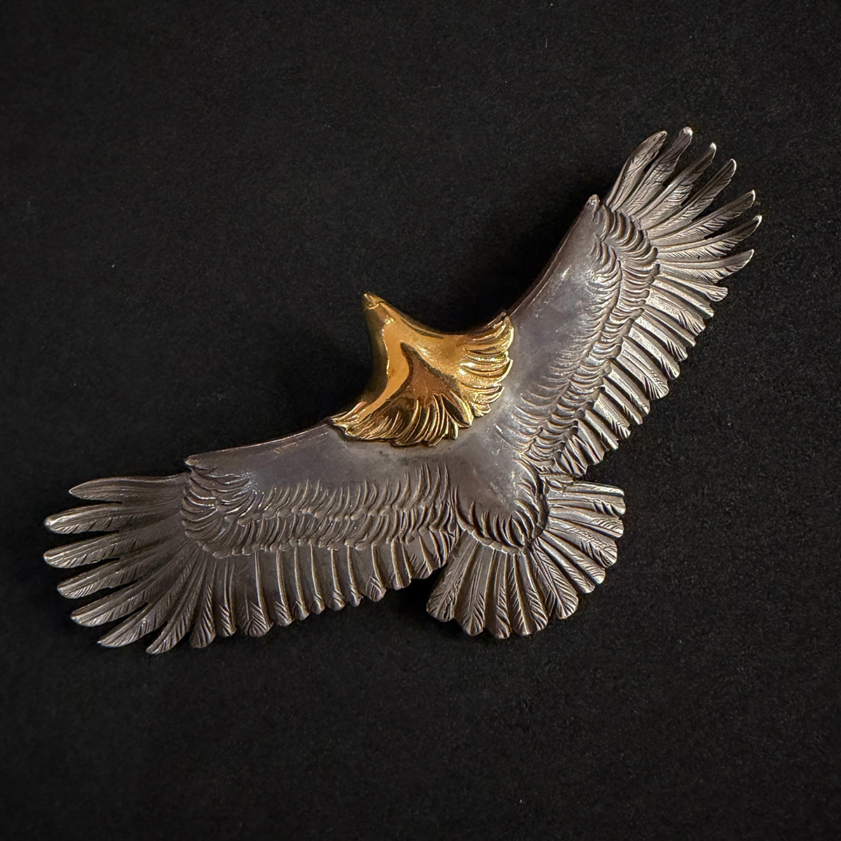goro's 大イーグル 特注 Silver 18k Yellow Gold