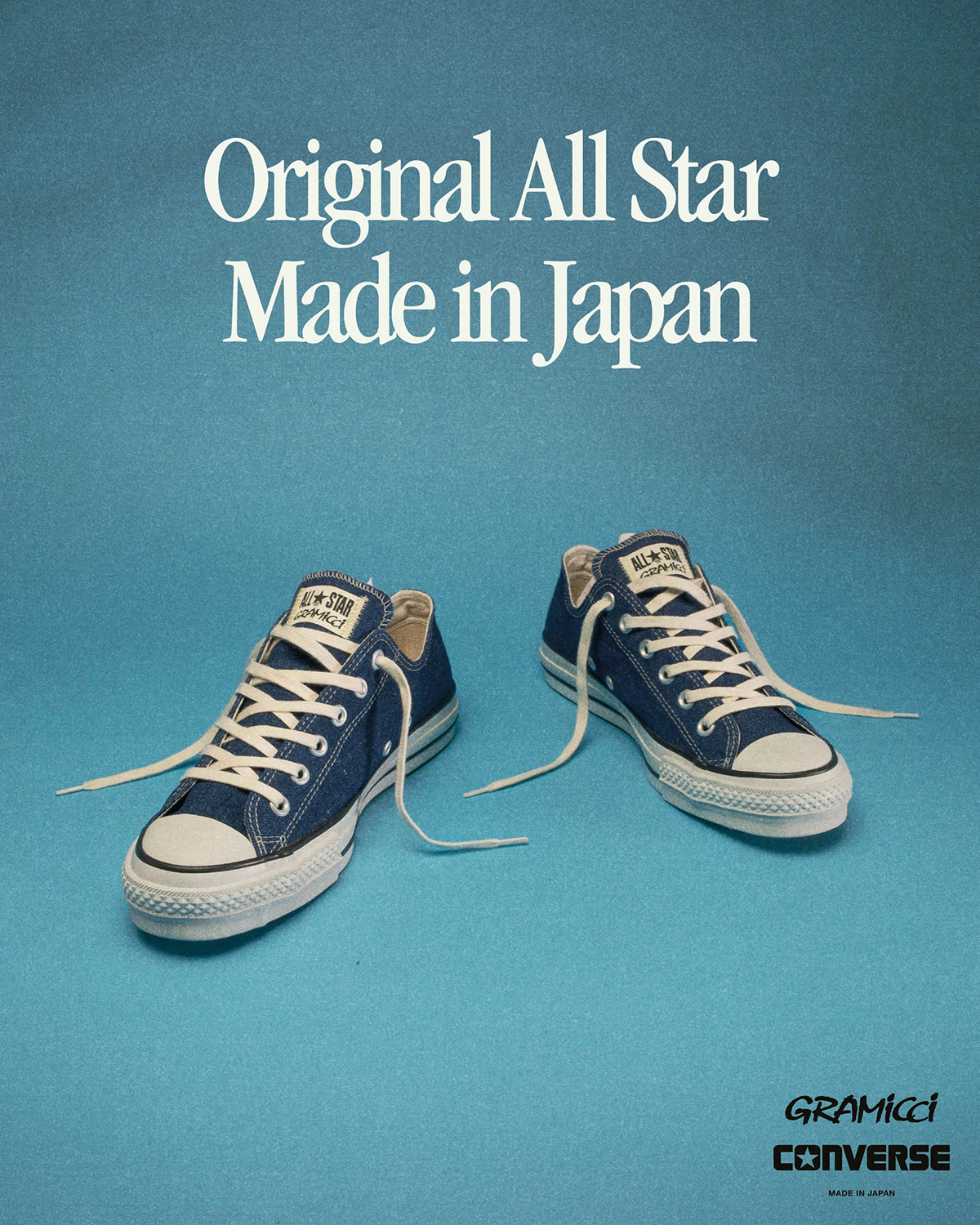Gramicci x CONVERSE ALL STAR J HEMP DENIM OX GRAMICCI