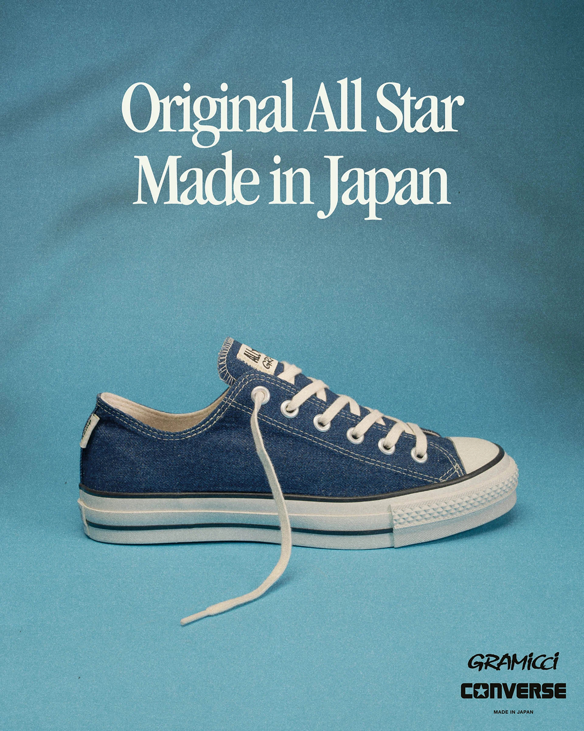 Gramicci x CONVERSE ALL STAR J HEMP DENIM OX GRAMICCI