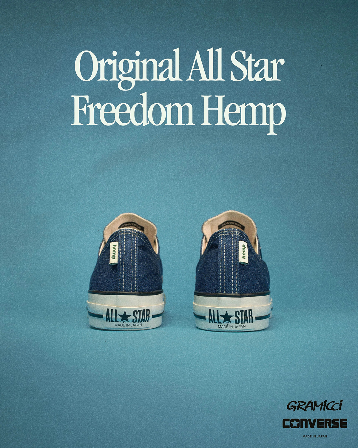 Gramicci x CONVERSE ALL STAR J HEMP DENIM OX GRAMICCI