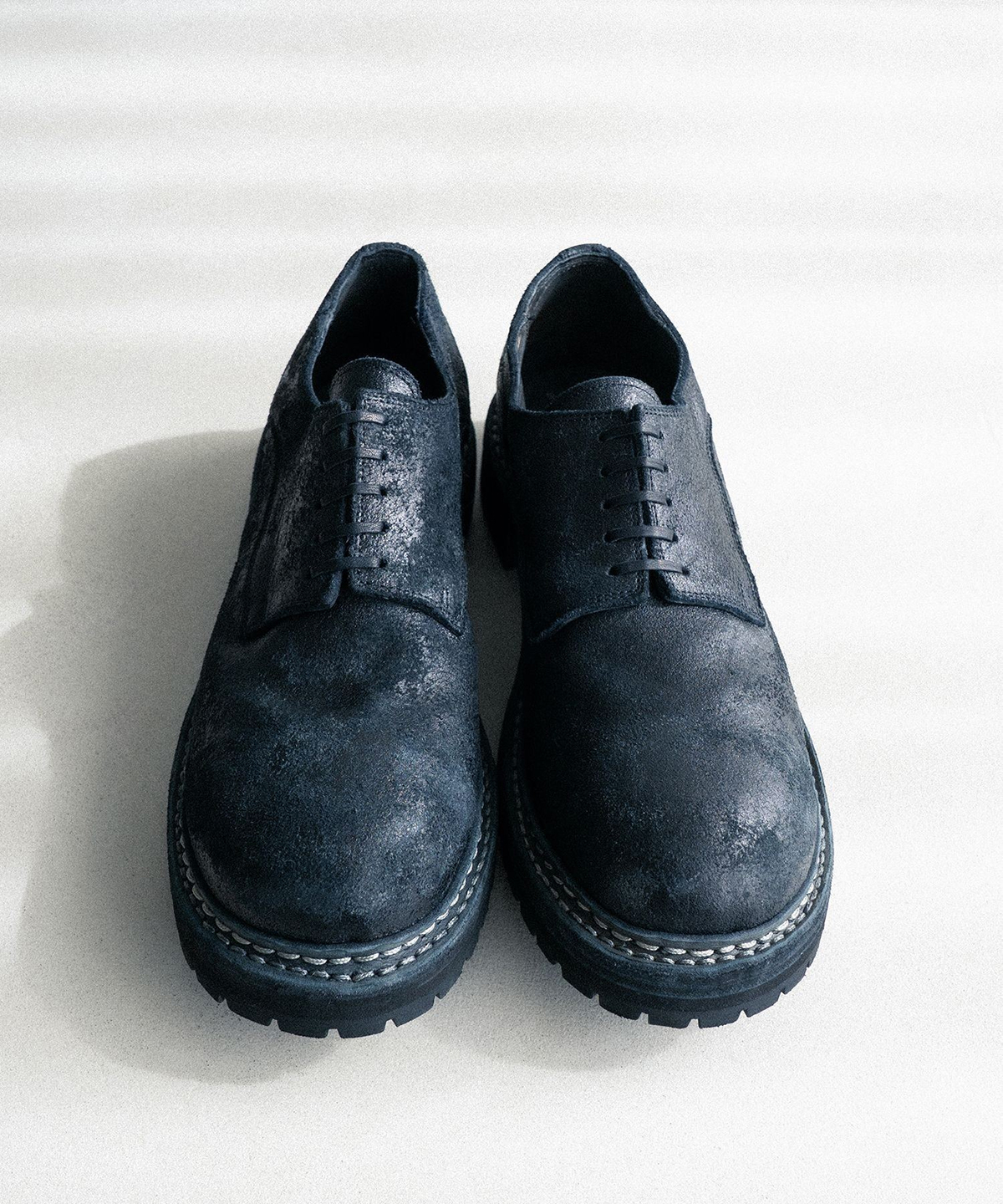 GUIDI for BIOTOP 26SS Vol2 DADDY SHOES COATED BLKT for BIOTOP