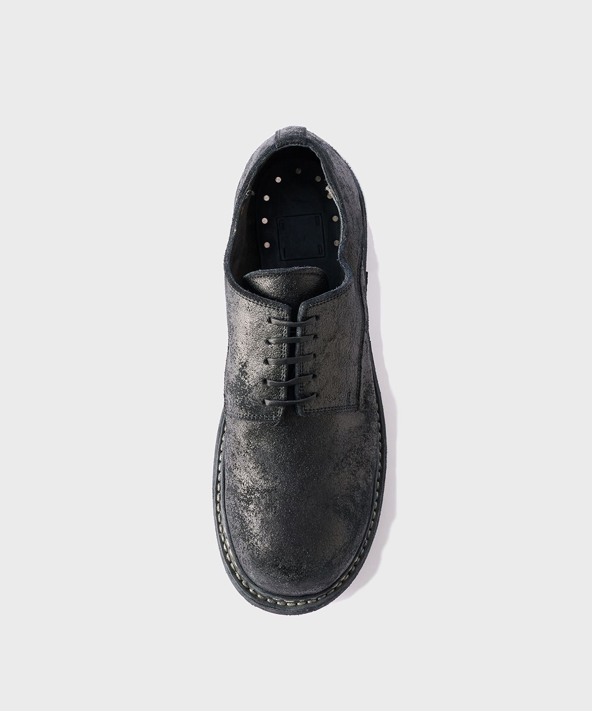 GUIDI for BIOTOP 26SS Vol2 DADDY SHOES COATED BLKT for BIOTOP