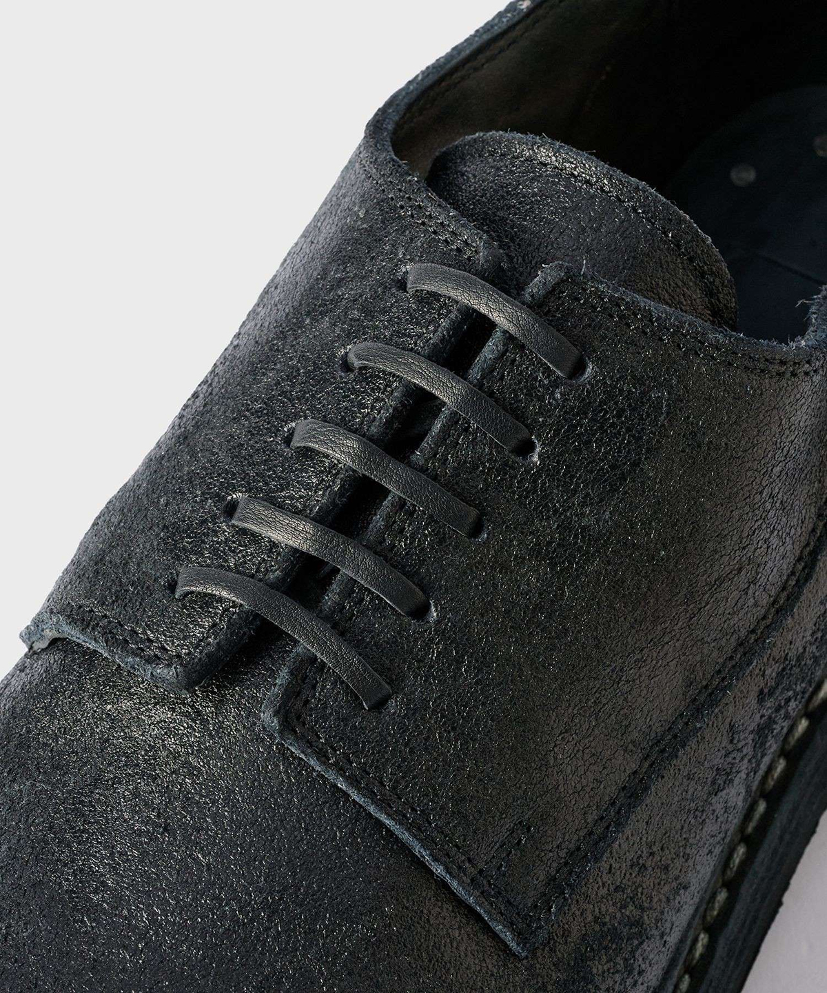 GUIDI for BIOTOP 26SS Vol2 DADDY SHOES COATED BLKT for BIOTOP