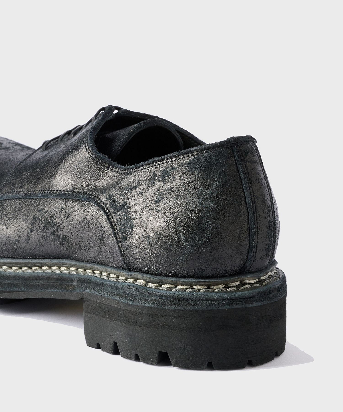 GUIDI for BIOTOP 26SS Vol2 DADDY SHOES COATED BLKT for BIOTOP