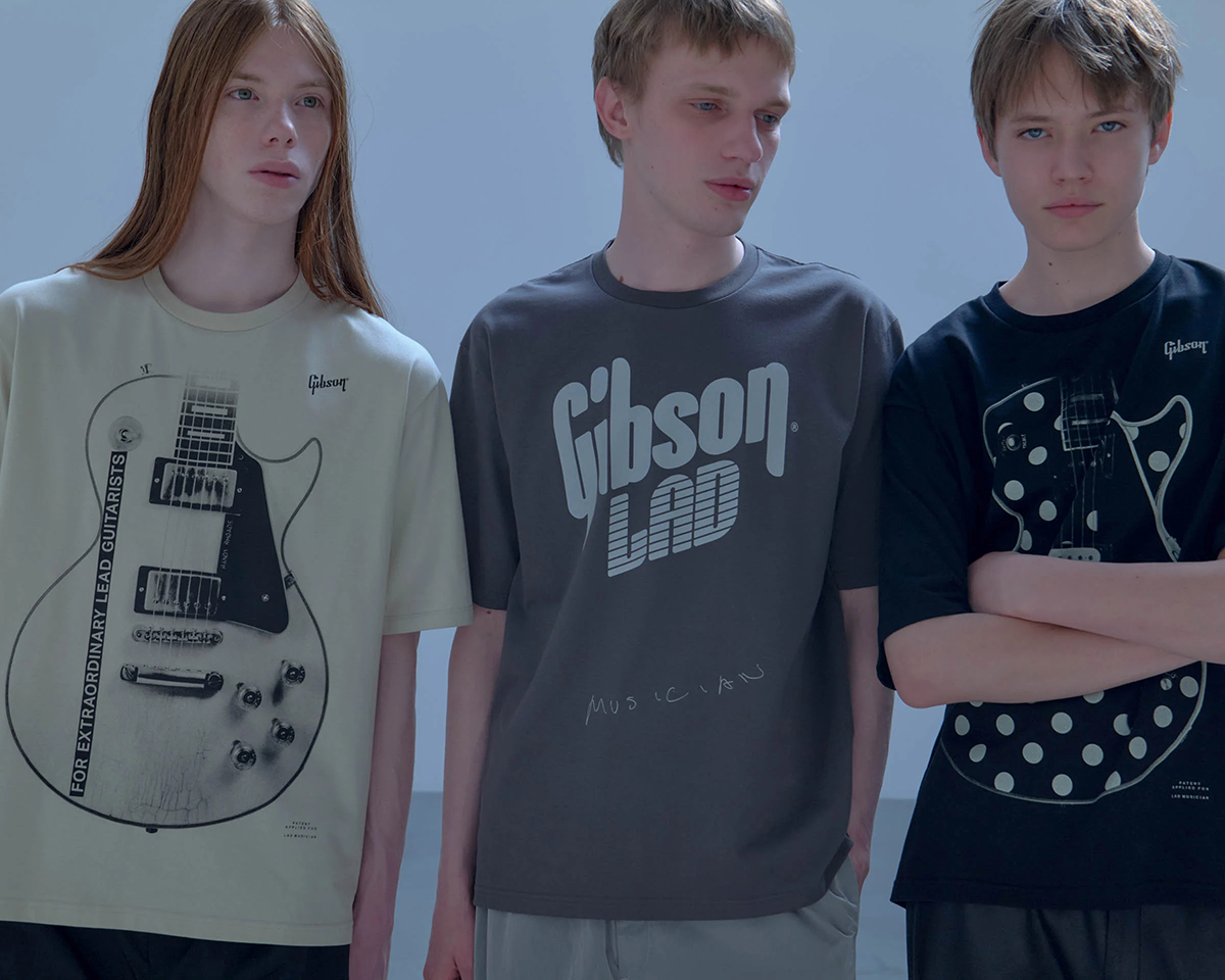 LAD MUSICIAN x Gibson Collaboration Collection