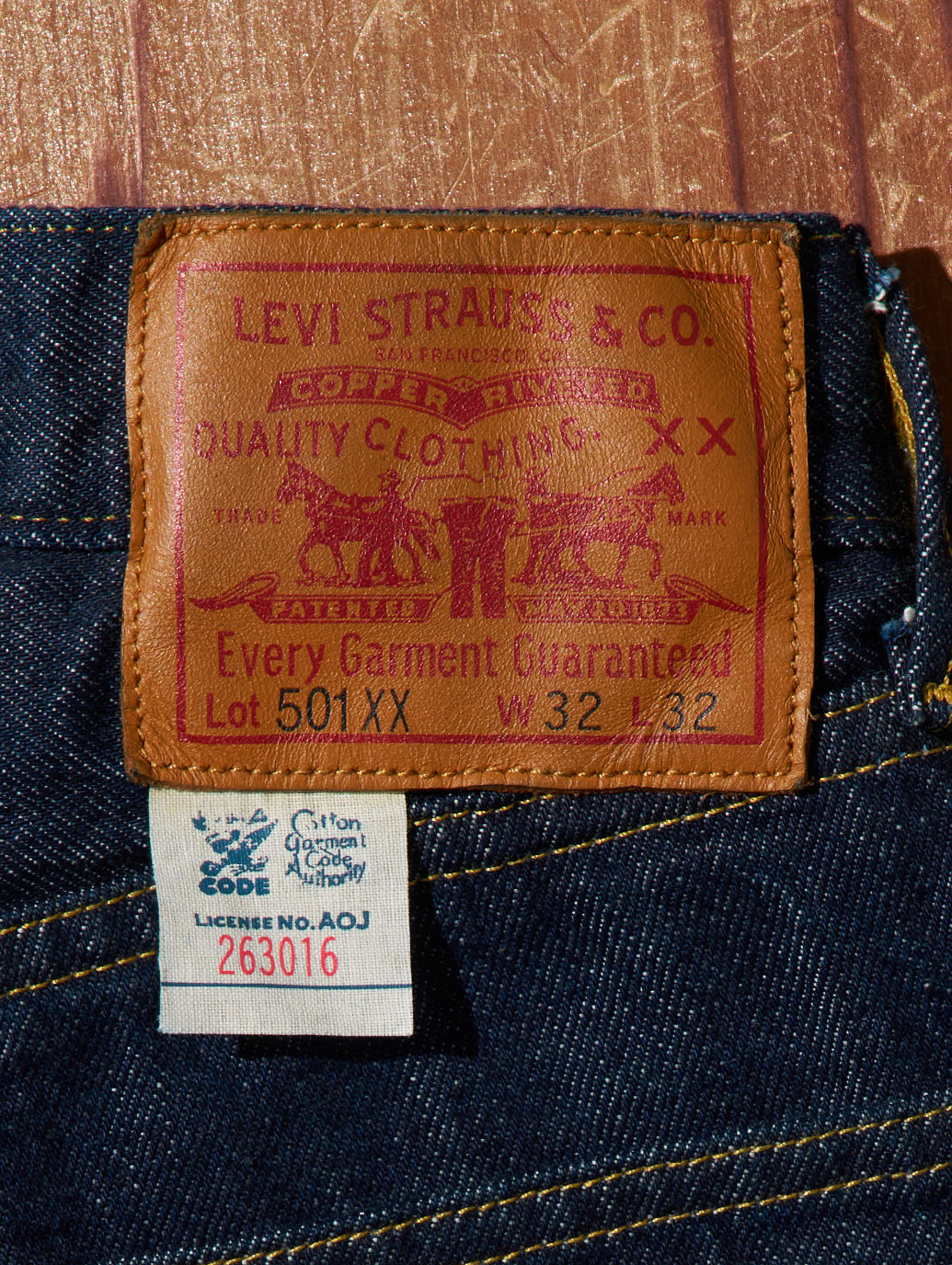 LEVI'S® VINTAGE CLOTHING 1933 501XX Dark Indigo
