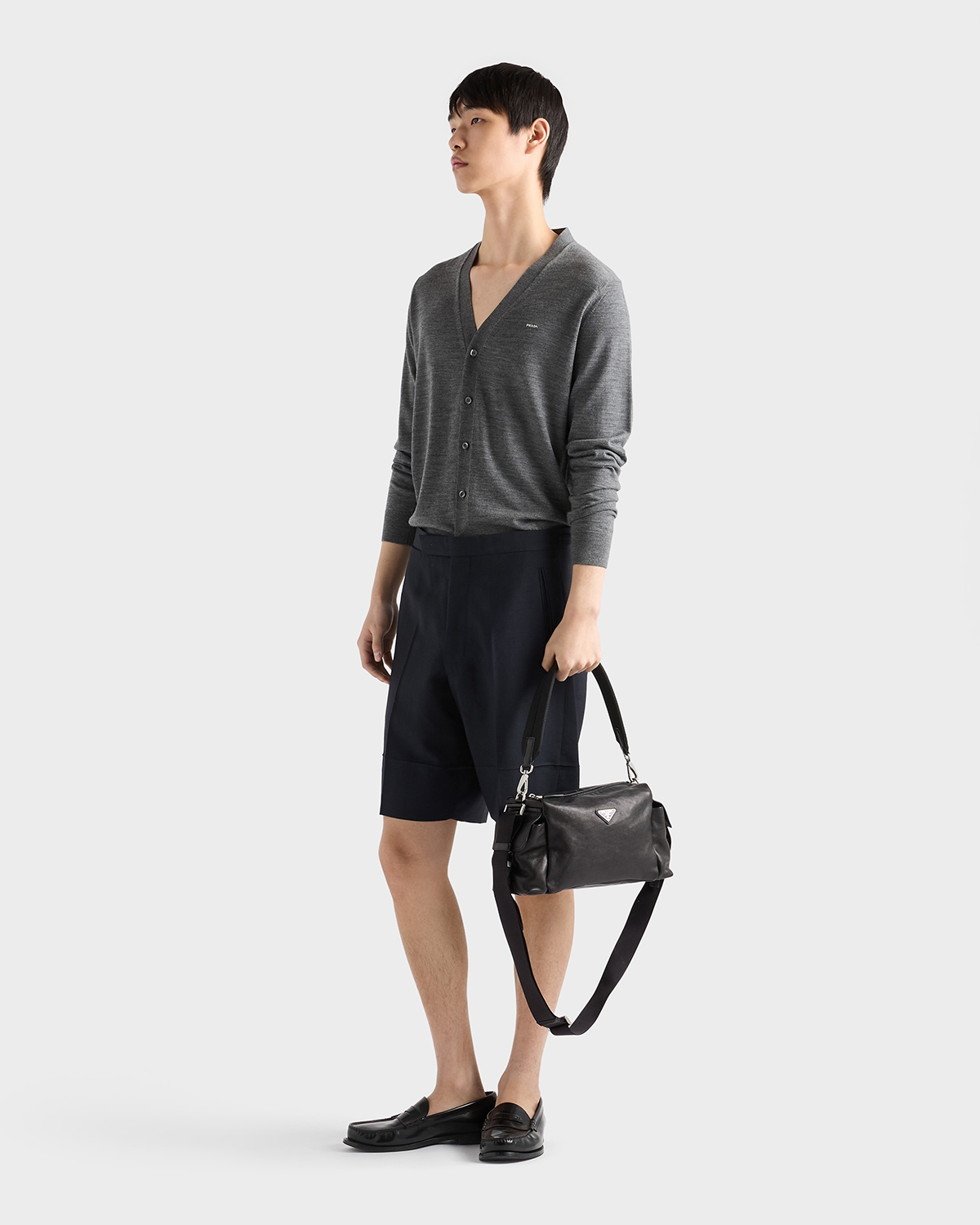 PRADA Explorer Leather Bag