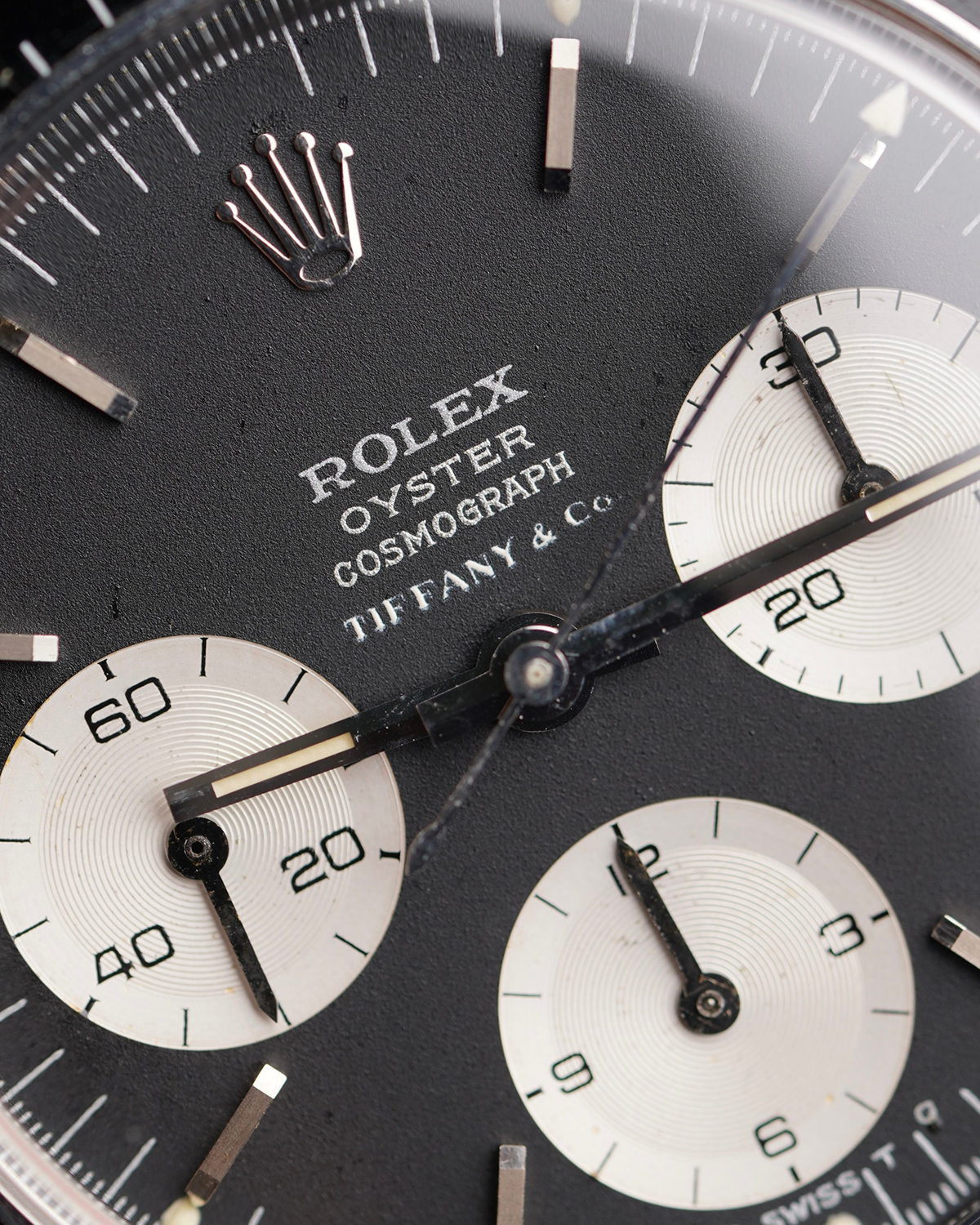 1973 ROLEX x Tiffany & Co. Daytona Ref.6263 Black Dial