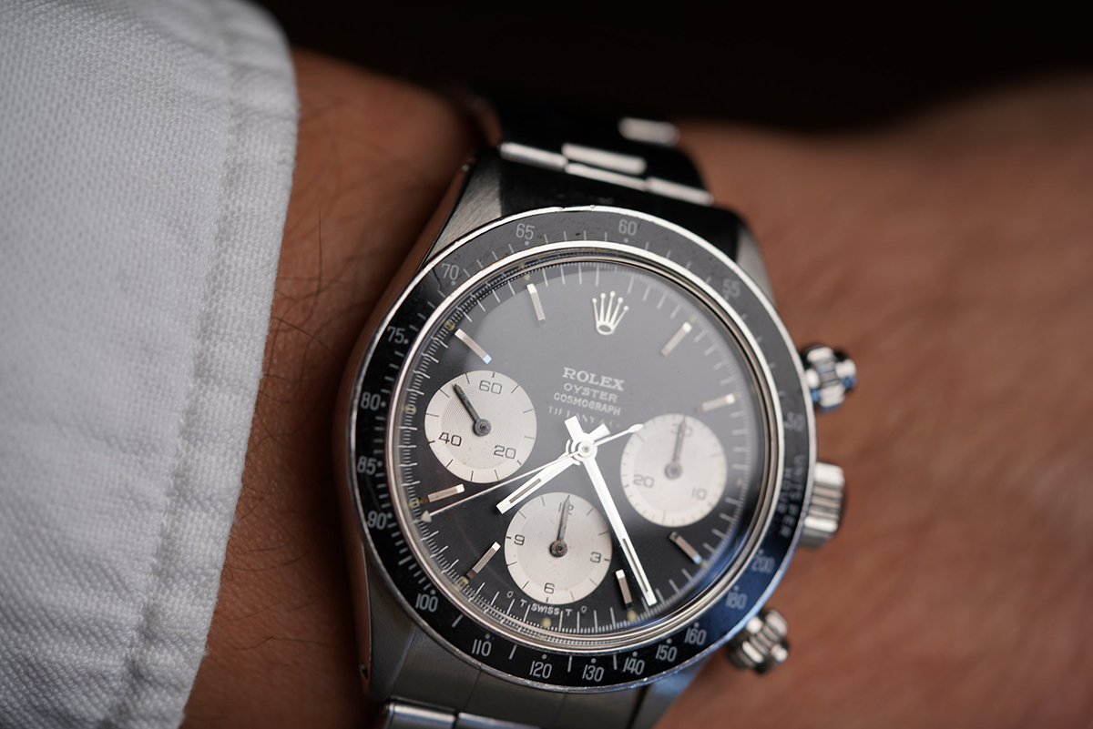 1973 ROLEX x Tiffany & Co. Daytona Ref.6263 Black Dial