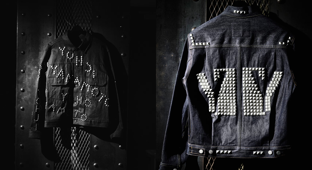 Yohji Yamamoto POUR HOMME x HTC Studs Custom Denim Jacket