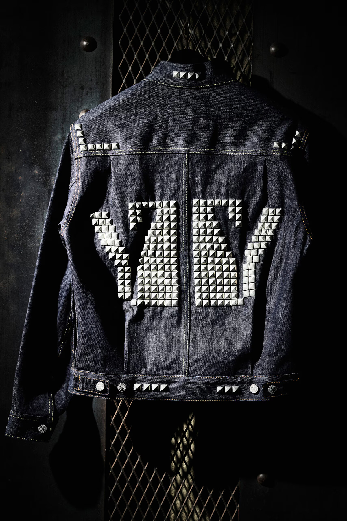Yohji Yamamoto POUR HOMME x HTC Studs Custom Denim Jacket