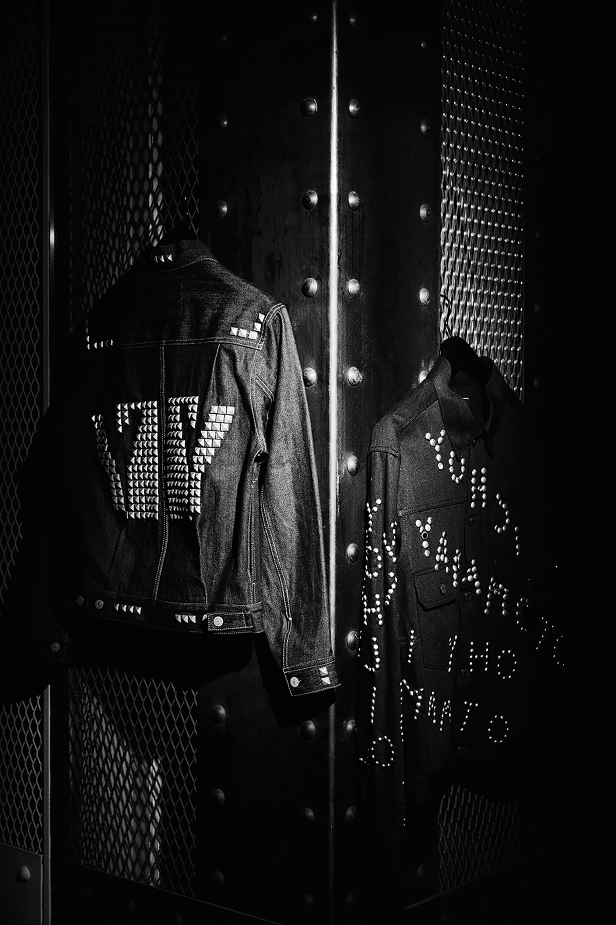 Yohji Yamamoto POUR HOMME x HTC Studs Custom Denim Jacket