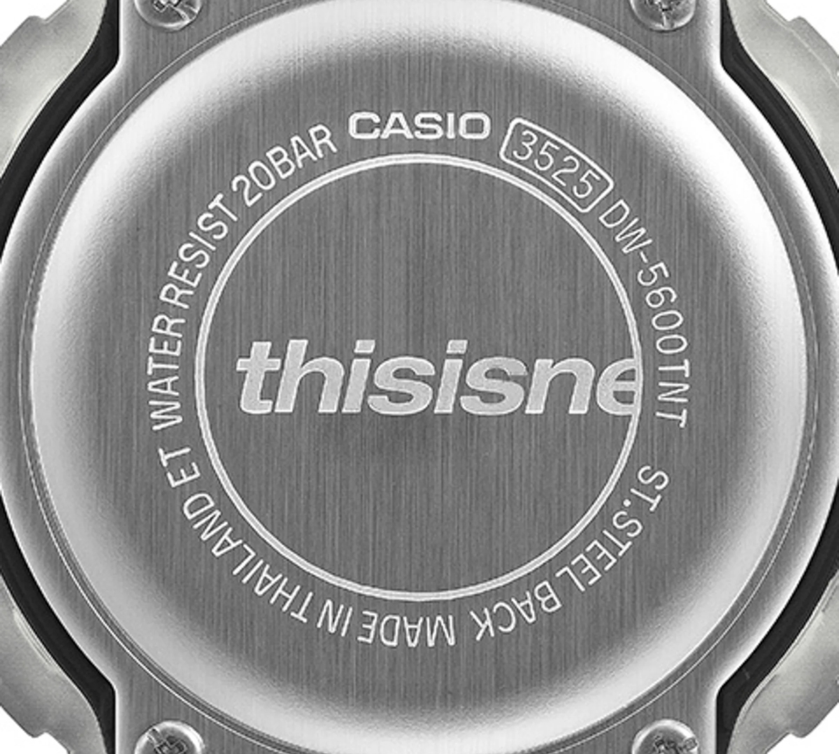 CASIO x thisisneverthat G-SHOCK DW-5600TNT