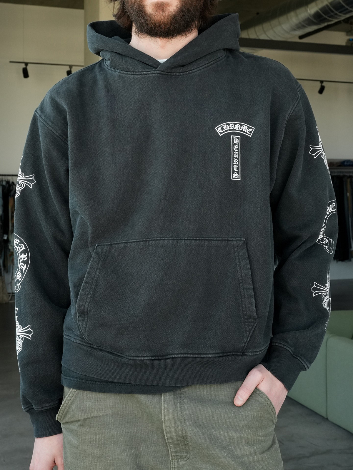 CHROME HEARTS Hoodie Used