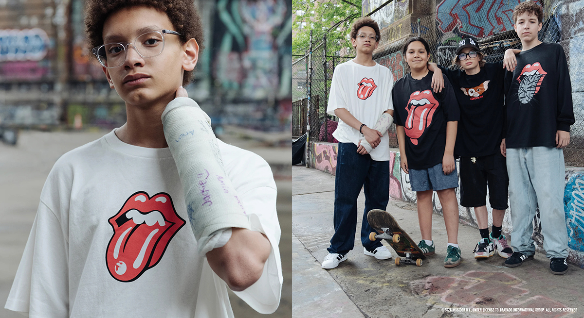 F-LAGSTUF-F x THE ROLLING STONES Collaboration Collection
