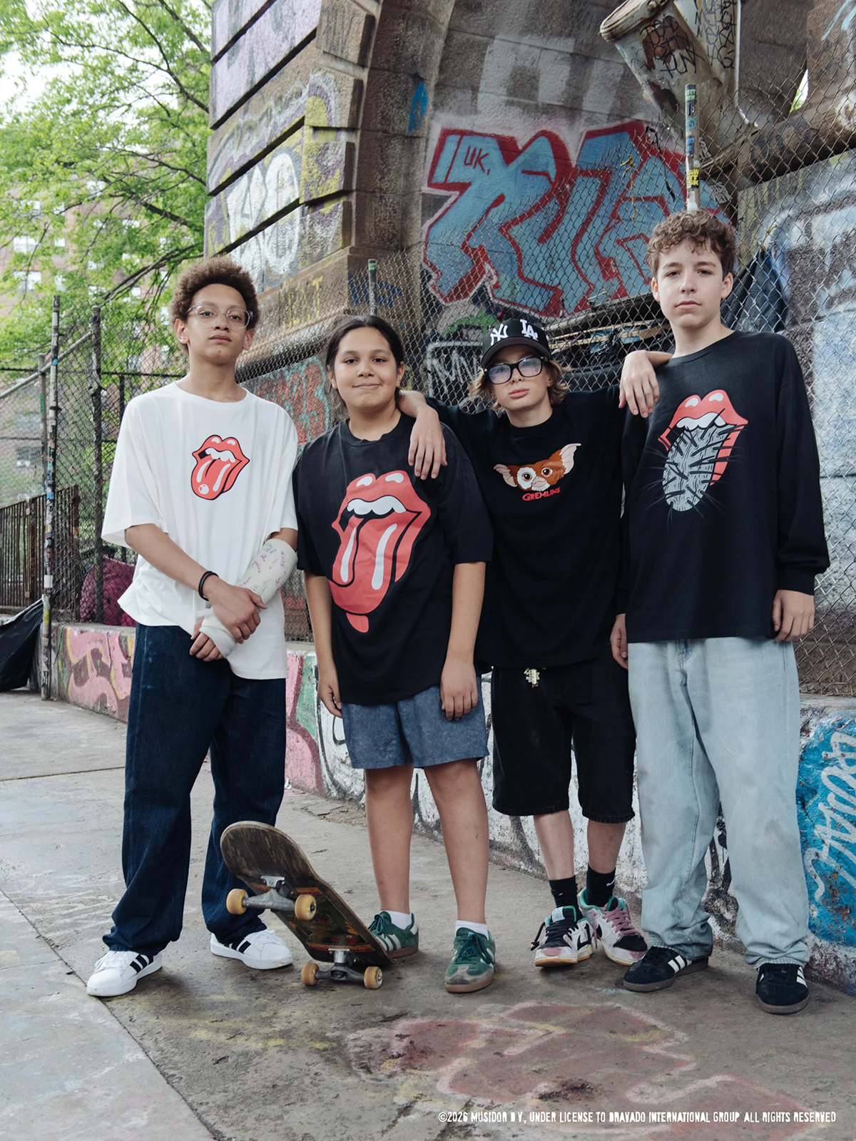 F-LAGSTUF-F x THE ROLLING STONES Collaboration Collection