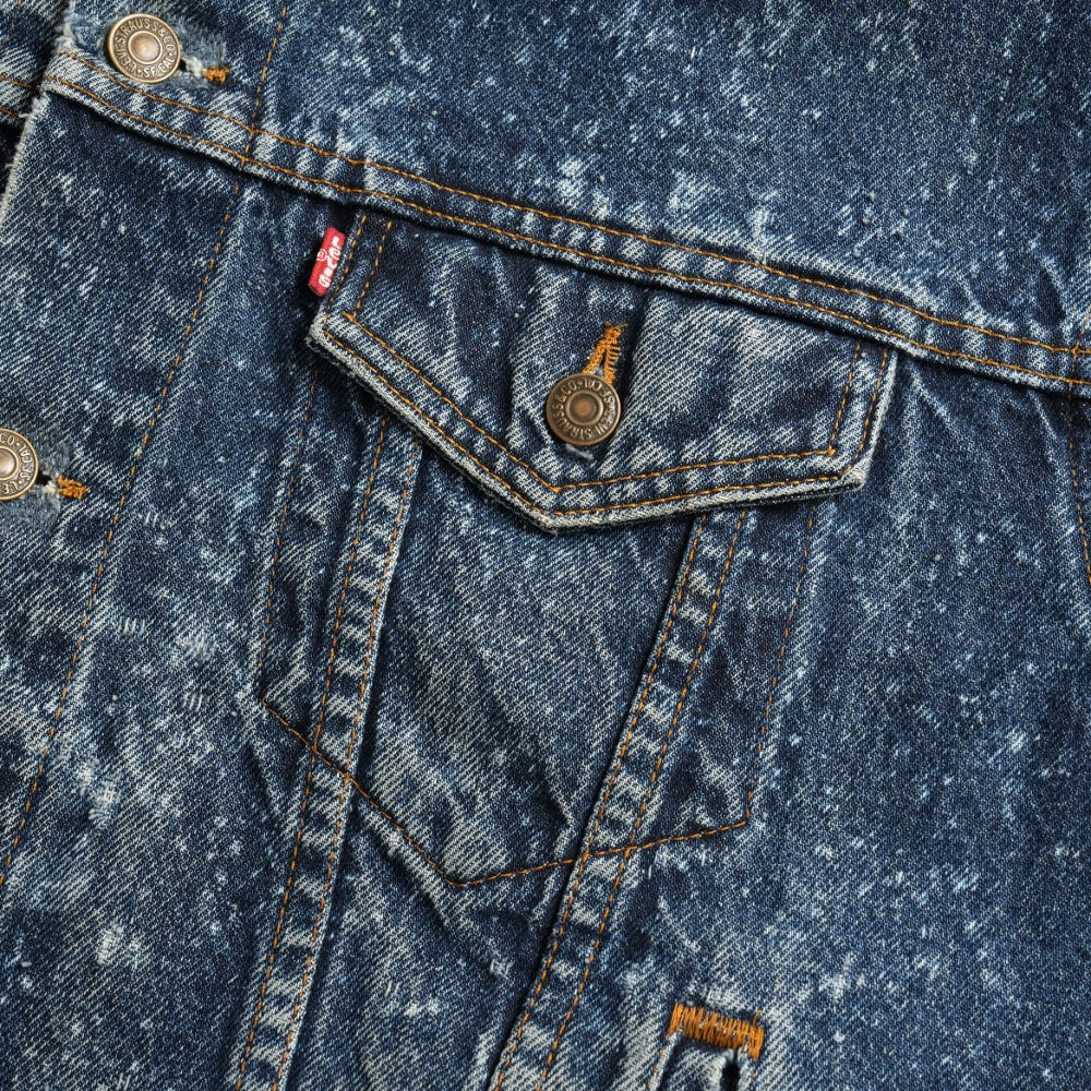 1980's Levi's 70507 Galactic Wash Denim Jacket Vintage