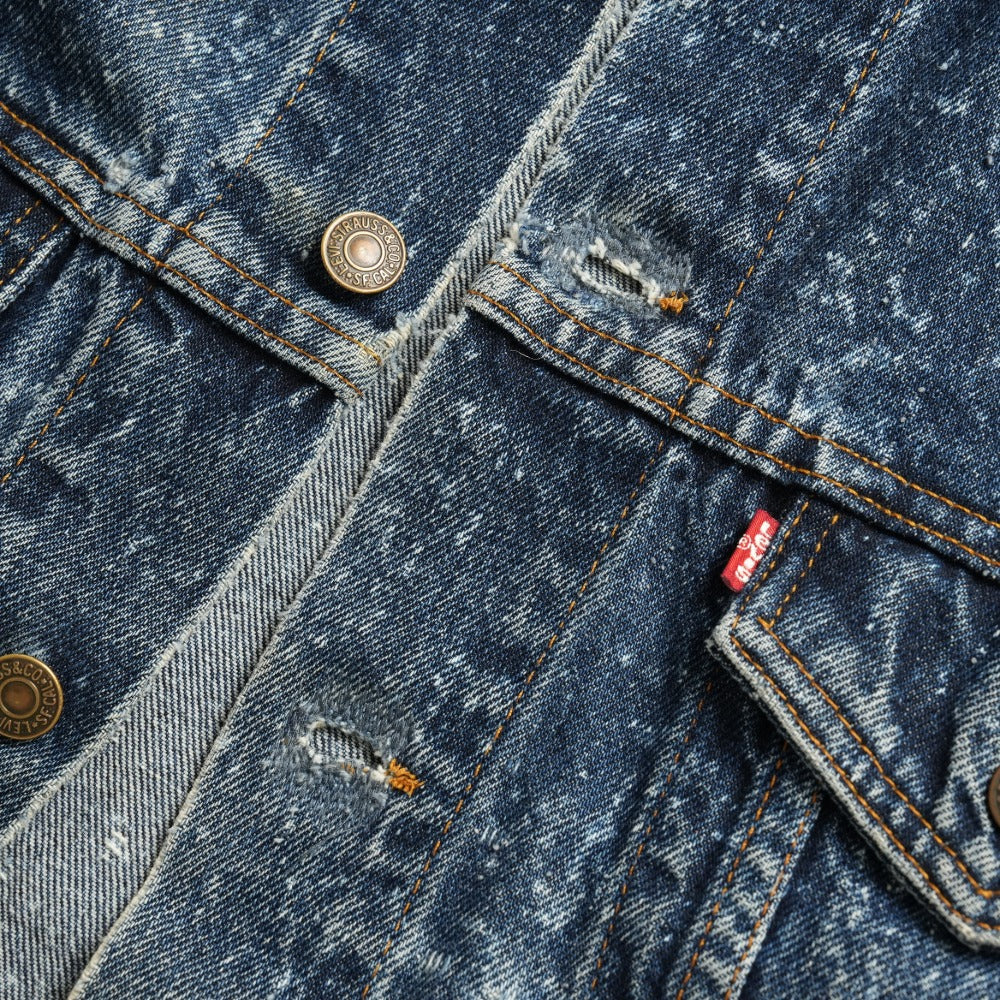 1980's Levi's 70507 Galactic Wash Denim Jacket Vintage
