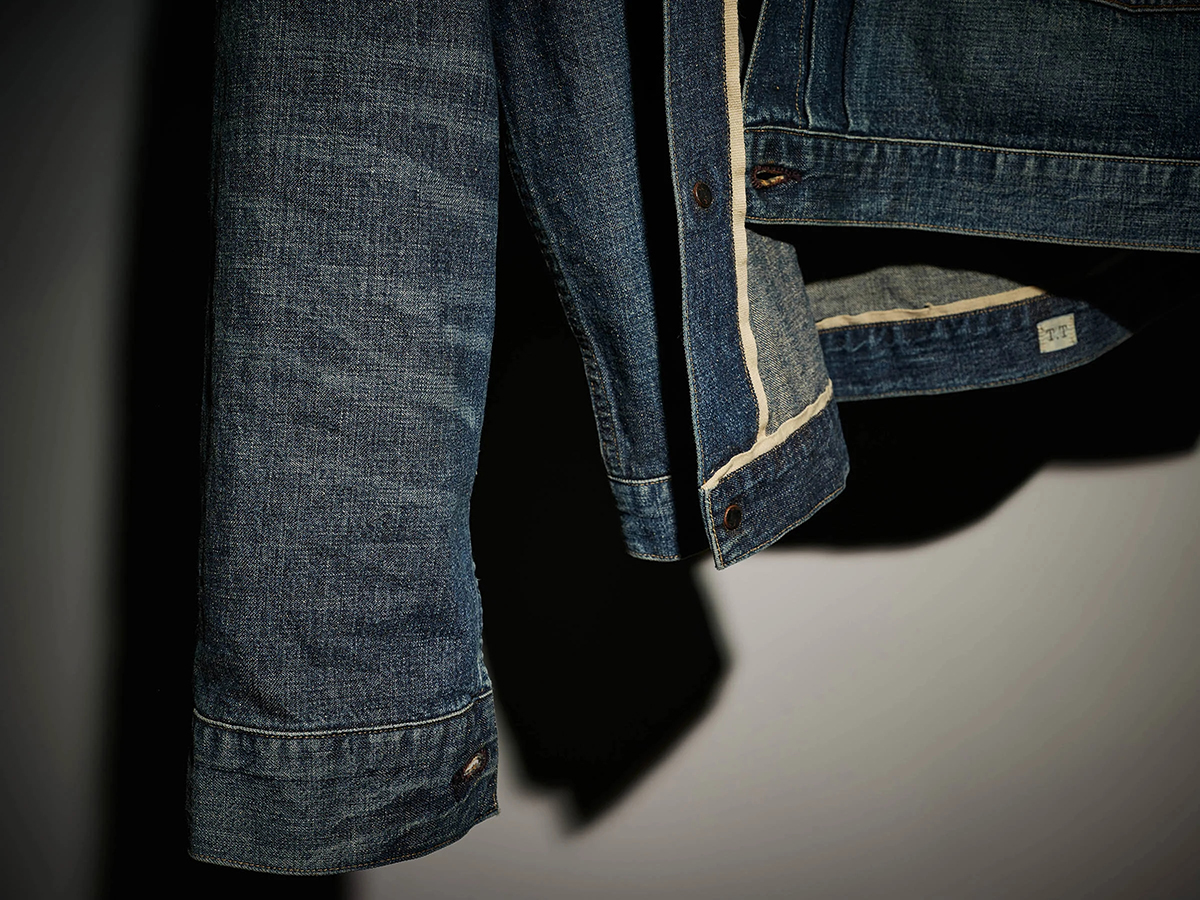 T.T LOT.720 DAMAGED DENIM JACKET 1930'S