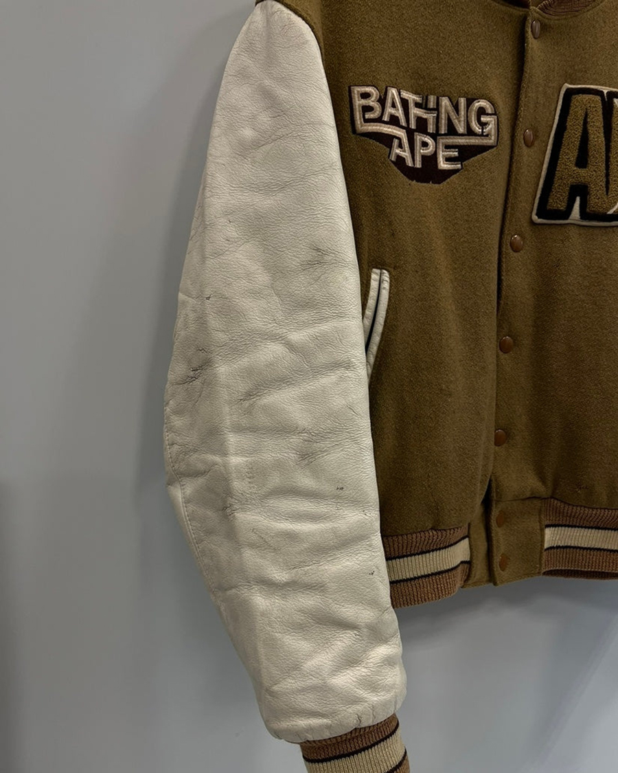 A BATHING APE® 1997 1st logo Varsity Jacket Archive