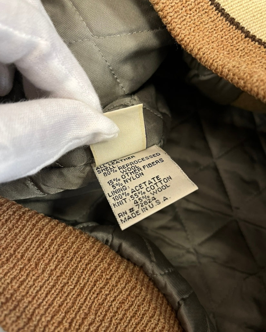 A BATHING APE® 1997 1st logo Varsity Jacket Archive