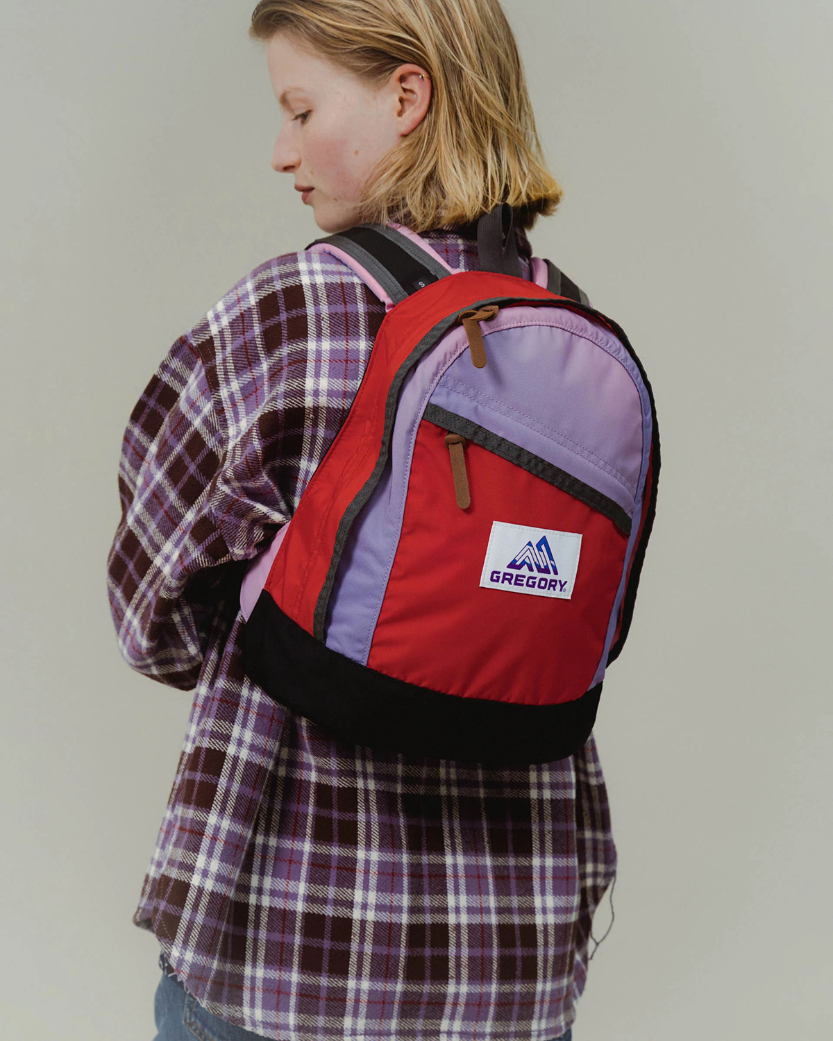 BEAMS BOY x GREGORY Purple Tag
