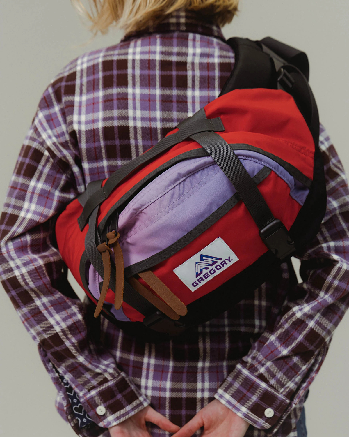 BEAMS BOY x GREGORY Purple Tag