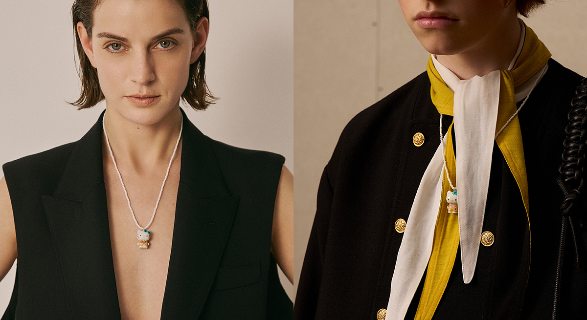 beautiful people x Hello Kitty Necklace