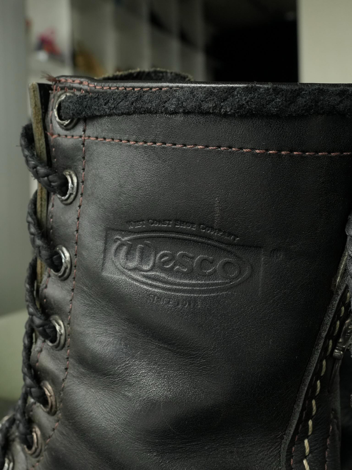 CHROME HEARTS x WESCO Fireman Front-zip Boots