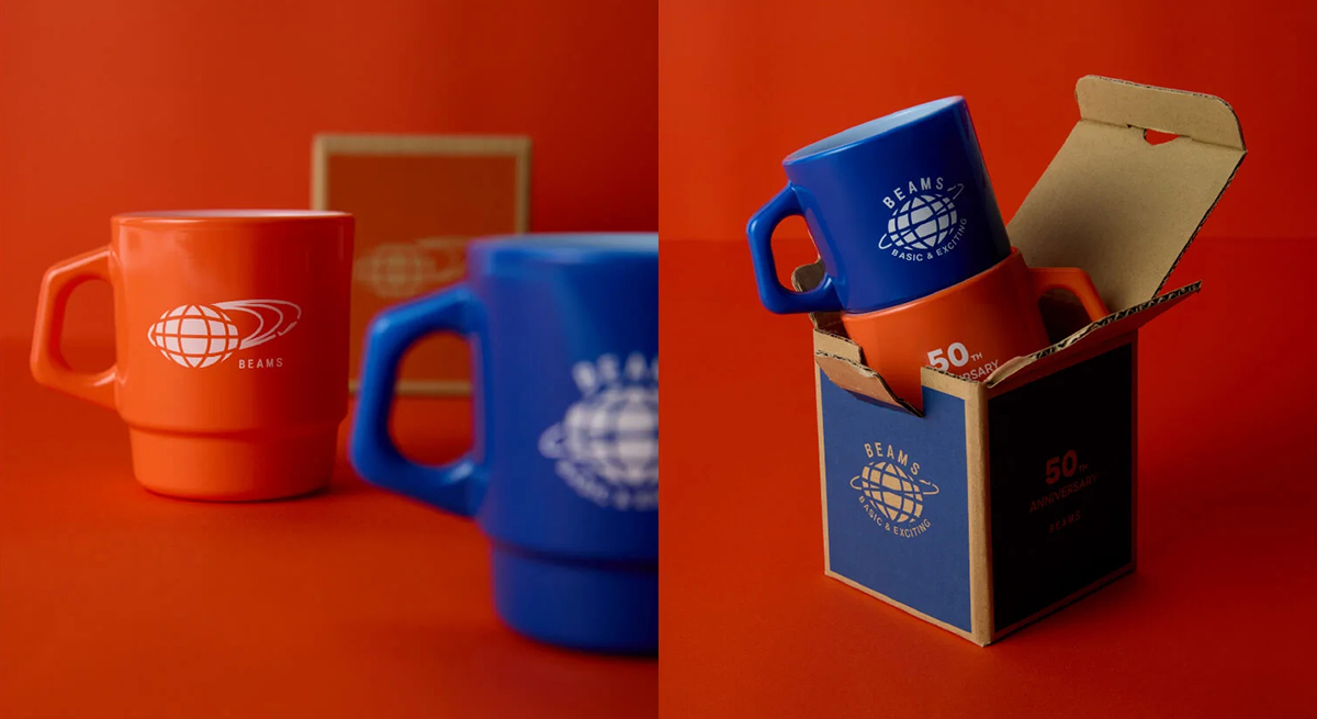 Fire-King x BEAMS ADVERTISING MUG