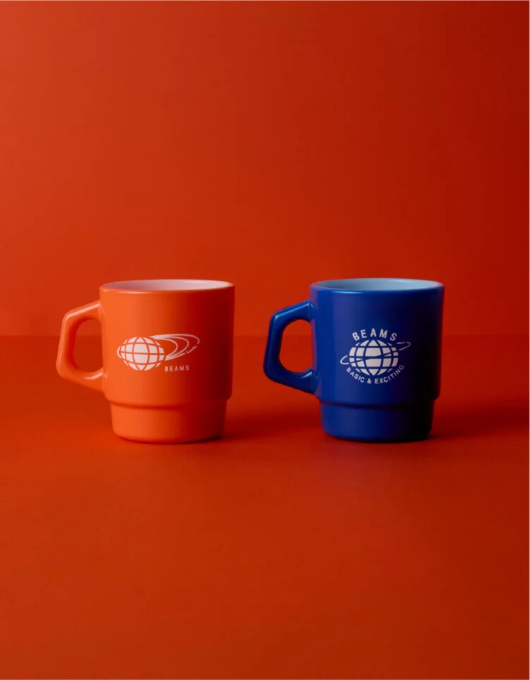 Fire-King x BEAMS ADVERTISING MUG