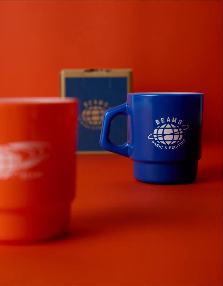 Fire-King x BEAMS ADVERTISING MUG