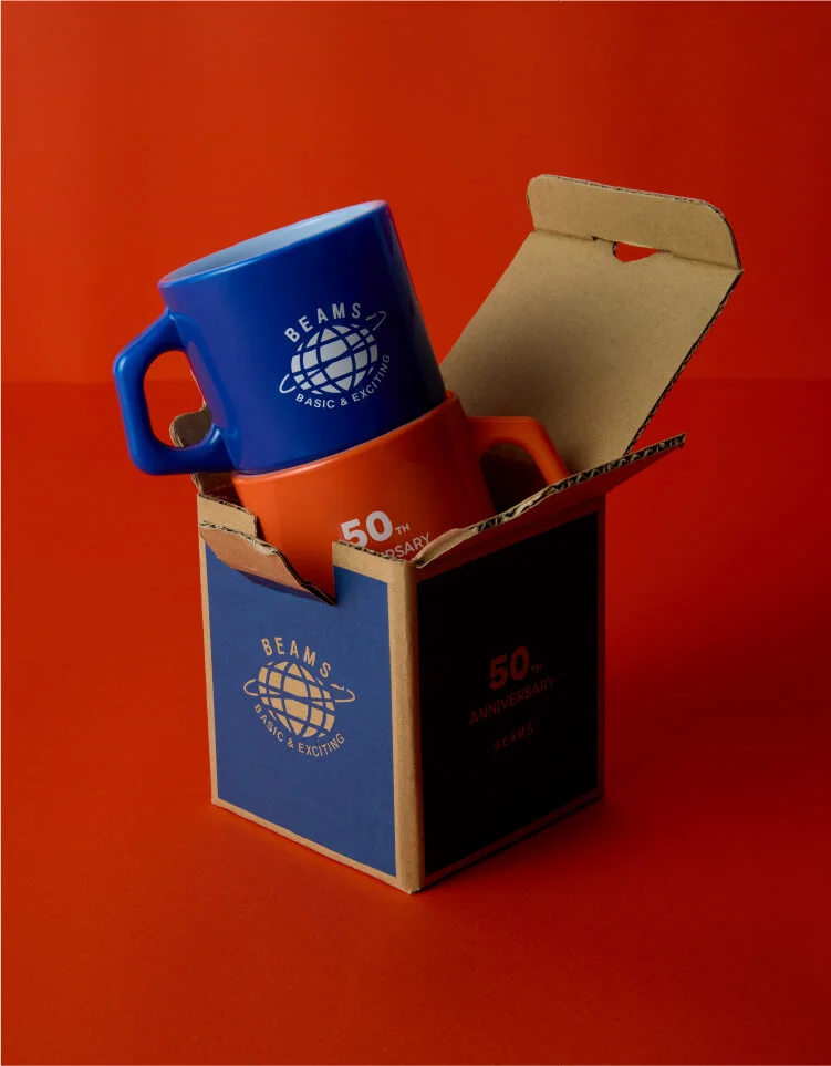 Fire-King x BEAMS ADVERTISING MUG