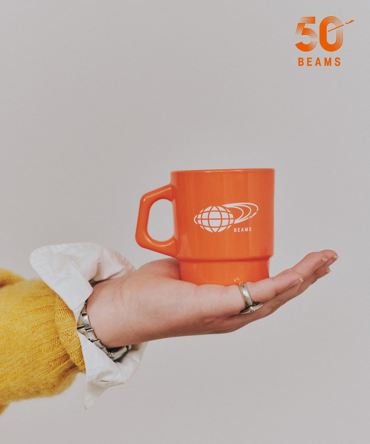Fire-King x BEAMS ADVERTISING MUG
