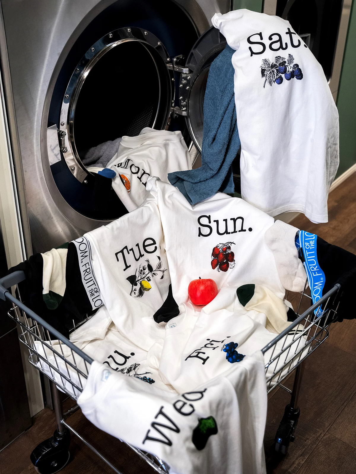 FRUIT OF THE LOOM x TODAY edition One Week PACK Tee