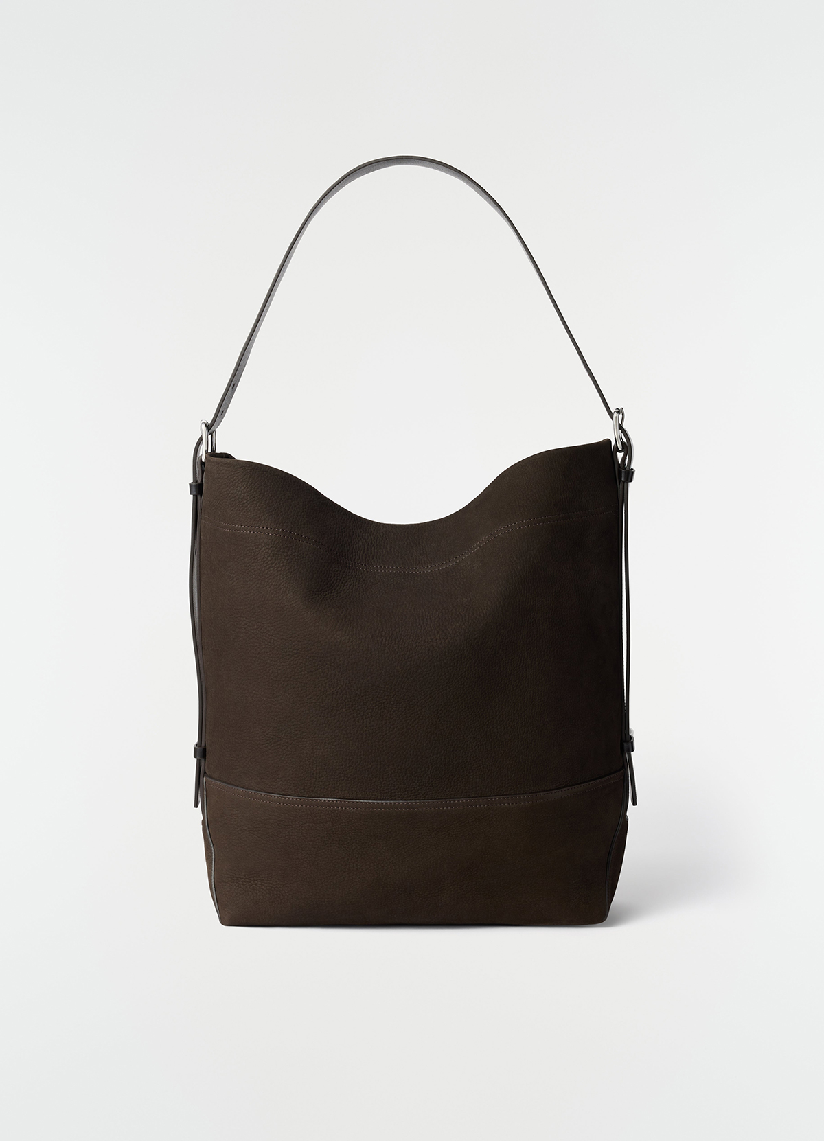LEMAIRE BELTED Alpaka Nuback Tote Bag