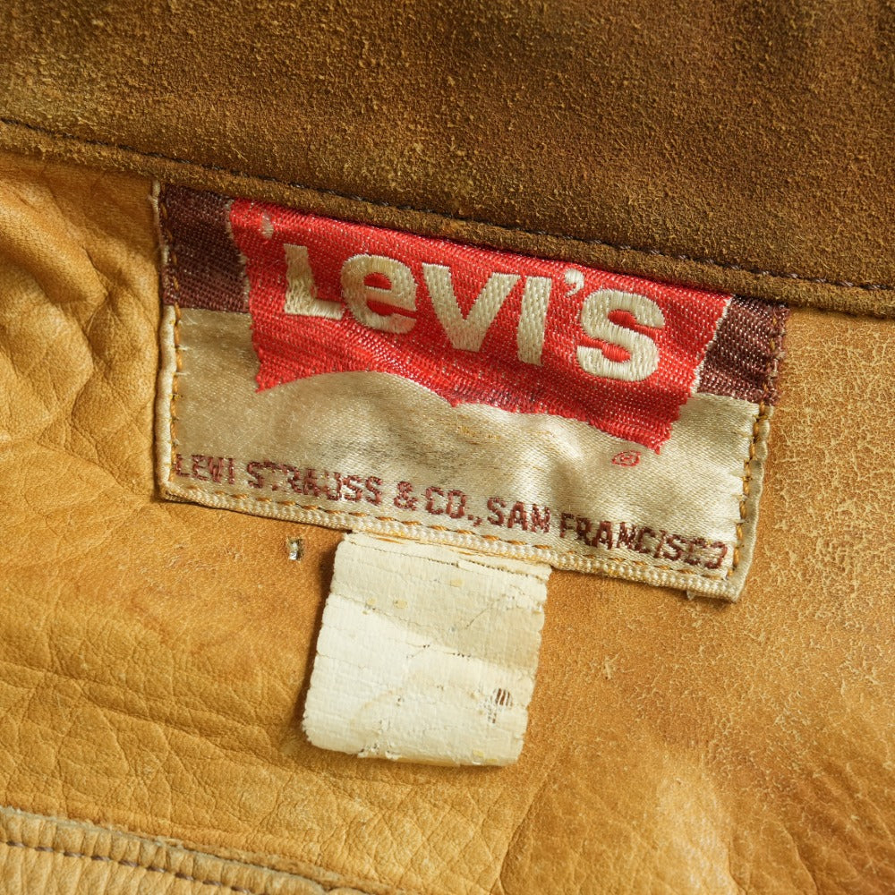 1970's Levi's® 70505 Suede Jacket Vintage