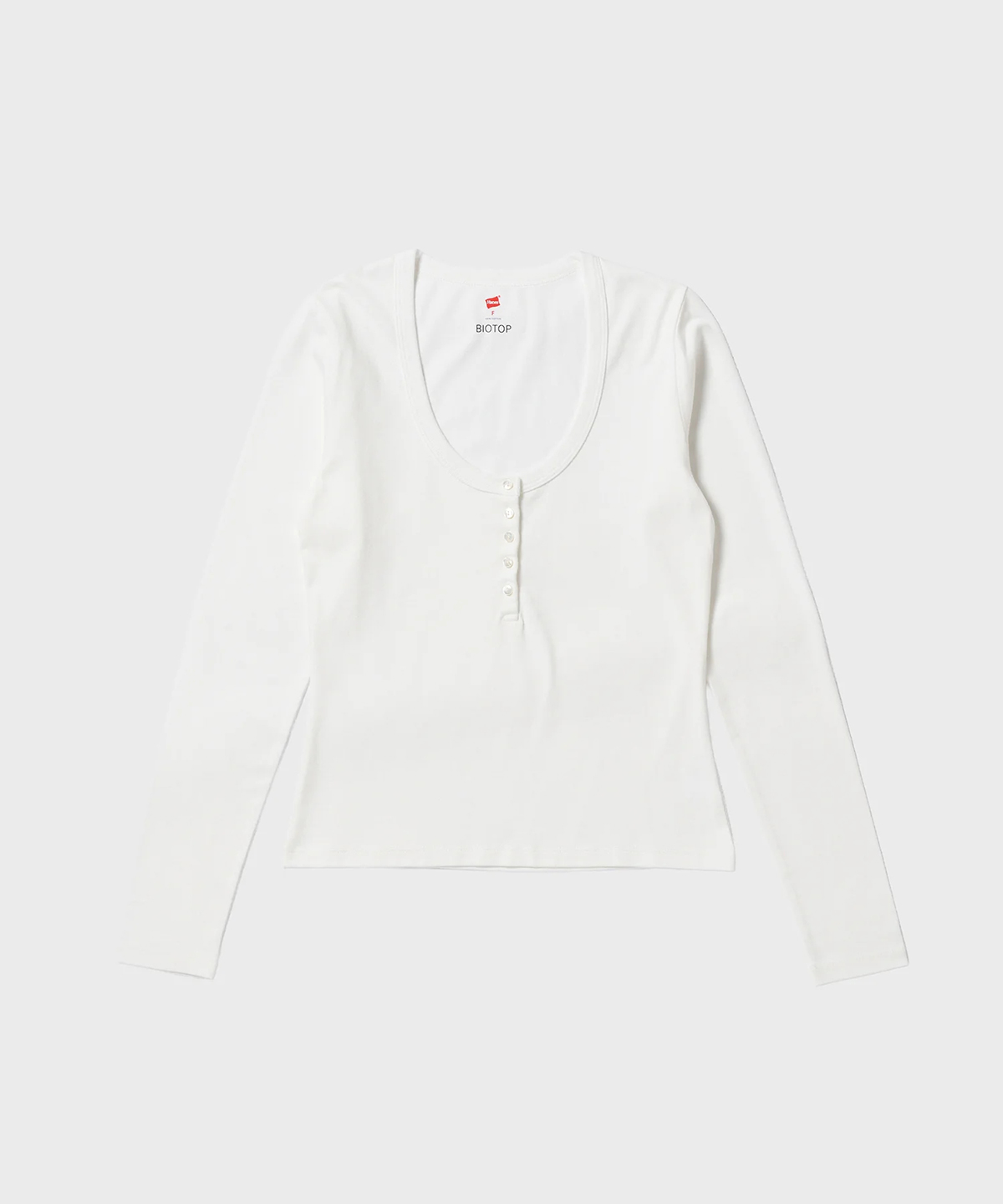 Hanes for BIOTOP Henry Neck Pack T
