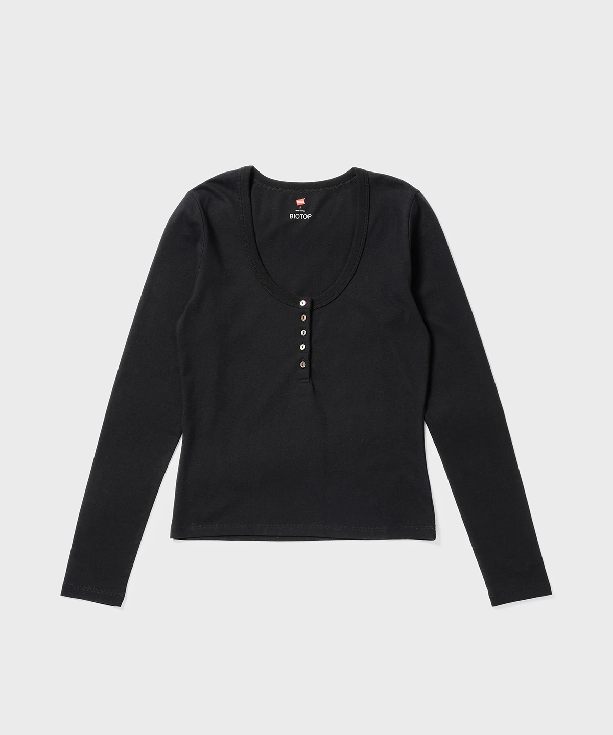 Hanes for BIOTOP Henry Neck Pack T