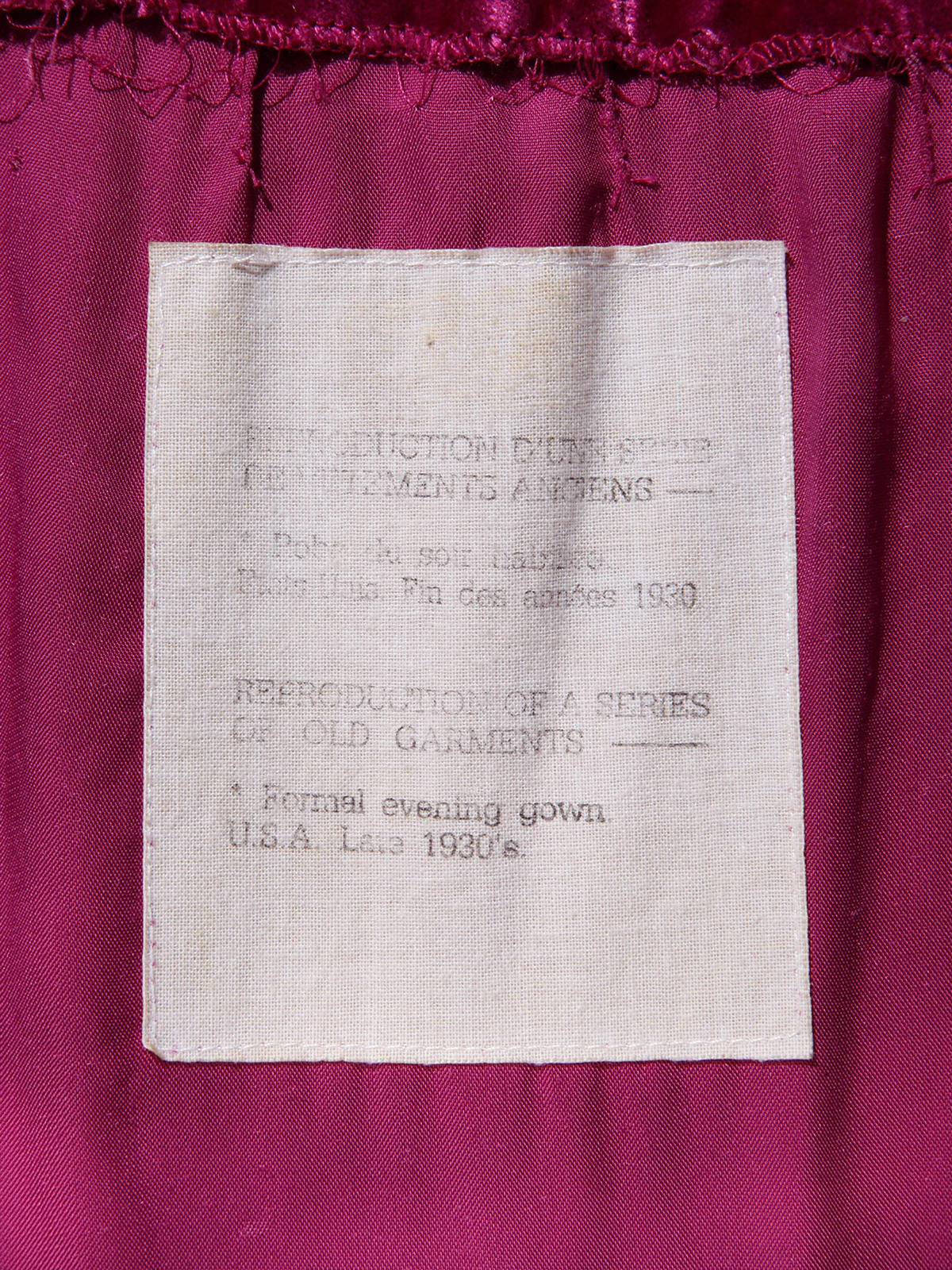 Maison Martin Margiela non four stitch
