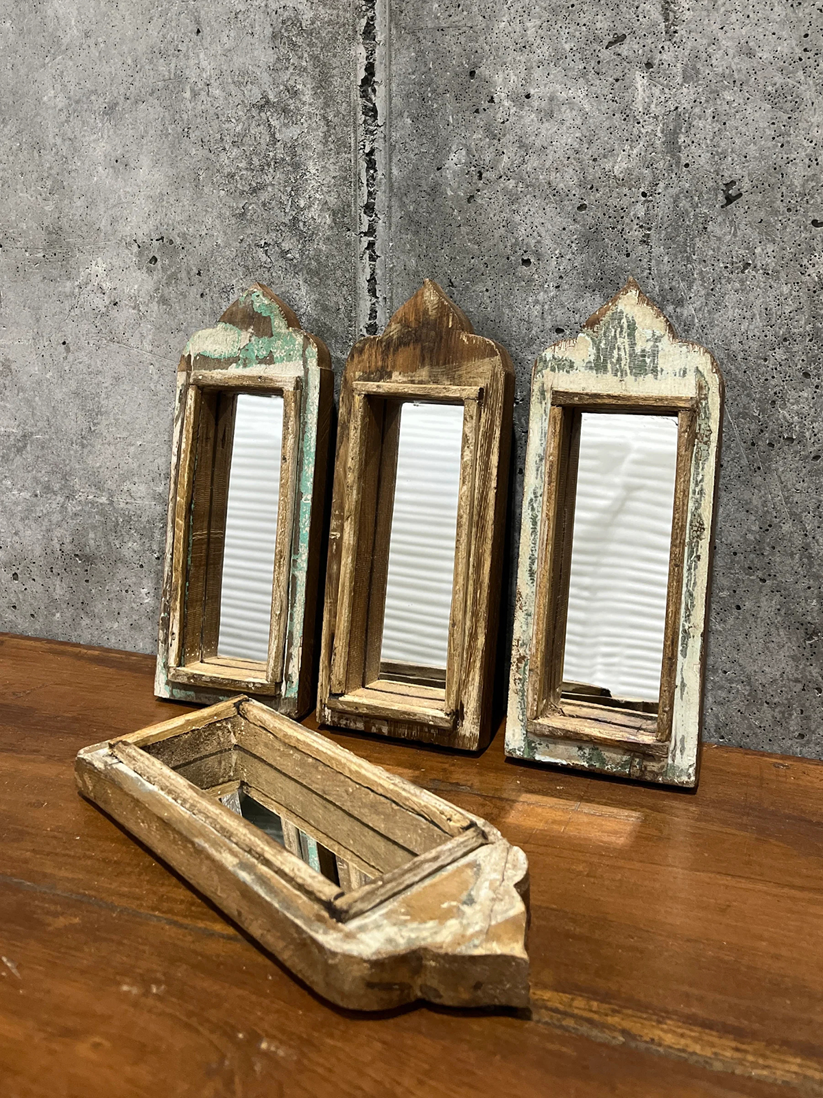 無印良品 インドの古家具