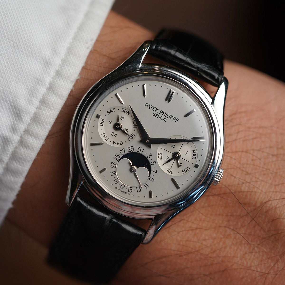 2003 Patek Philippe Fourth Series Ref3940P-011 in Platinum Full Set