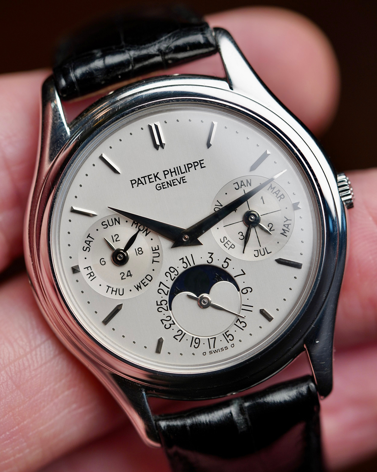 2003 Patek Philippe Fourth Series Ref3940P-011 in Platinum Full Set